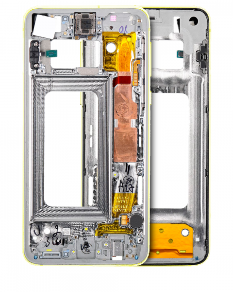 Samsung Galaxy S10E Mid-Frame Housing Replacement Canary Yellow