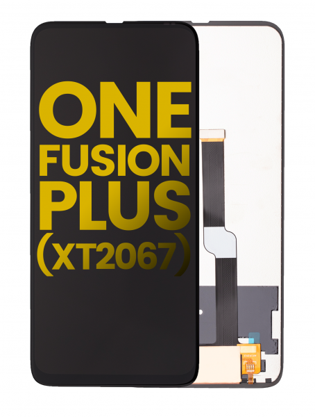 Motorola Moto One Fusion Plus Screen Replacement Black