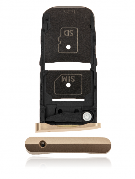 Motorola Moto Z Force Droid (XT1650-02 / 2016) Sim Tray Gold