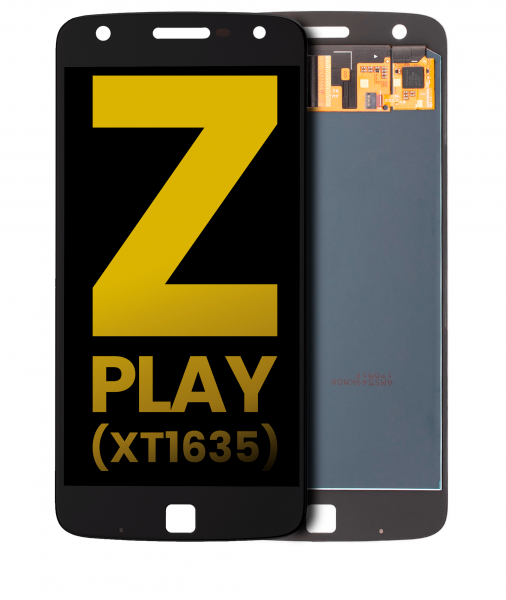 Motorola Moto Z Play Droid (XT1635-01 / 2016) Screen Replacement Blak