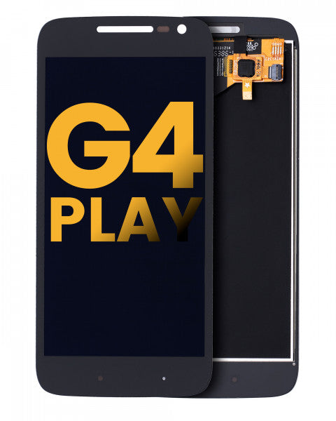 Motorola Moto G4 Play (XT1607 / 2016) Screen Replacement Black Without Frame