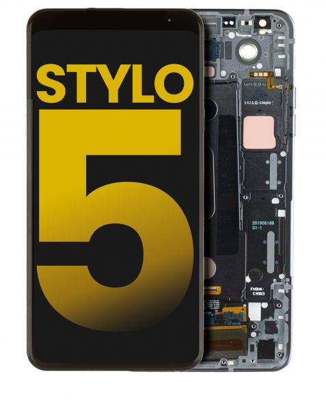 LG Stylo 5 Screen Replacement Aurora Black