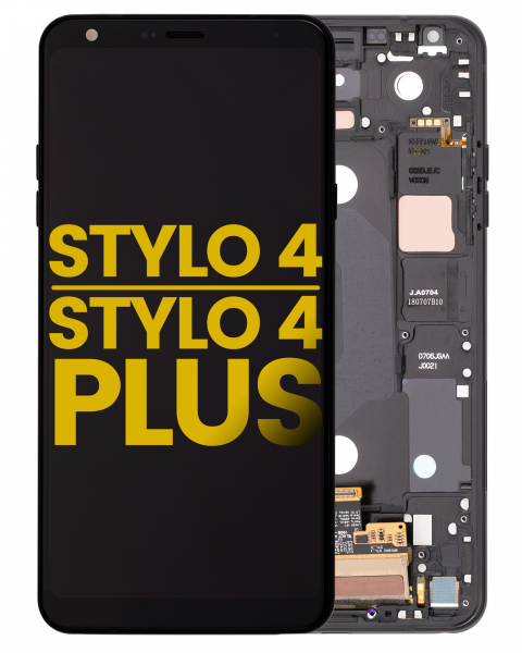 LG Stylo 4 Plus Screen Replacement Aurora Black