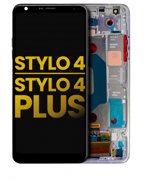 LG Stylo 4 Screen Replacement Lavender Violet