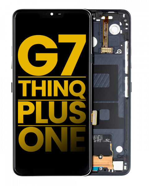 LG G7 One Screen Replacement Black