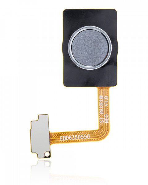 LG G7 ThinQ Home Button Fingerprint Sensor Replacement Platinum Gray