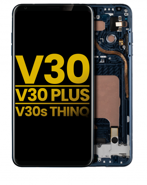 LG V30S ThinQ Screen Replacement Moroccan Blue