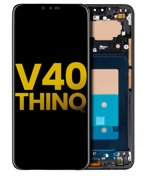 LG V40 ThinQ Screen Replacement Black