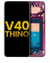 LG V40 ThinQ Screen Replacement Carmine Red