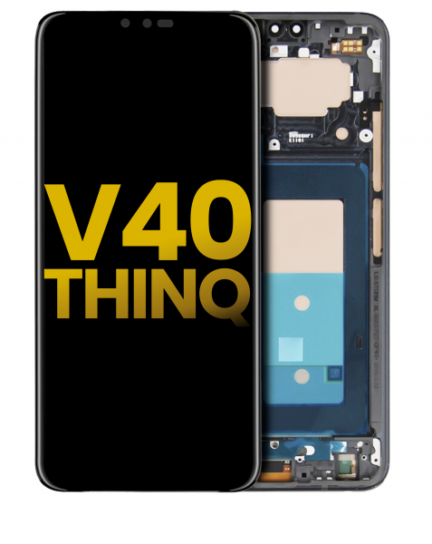 LG V40 ThinQ Screen Replacement Platinum Gray