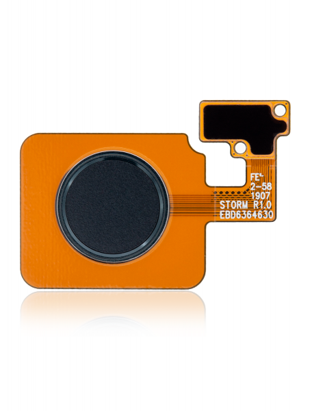 LG V40 ThinQ Home Button Flex Replacement Black