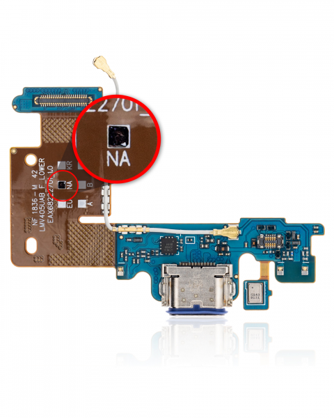 LG V40 ThinQ Charging Port Flex Replacement North American Version