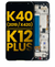 LG K12 Plus Screen Replacement Black