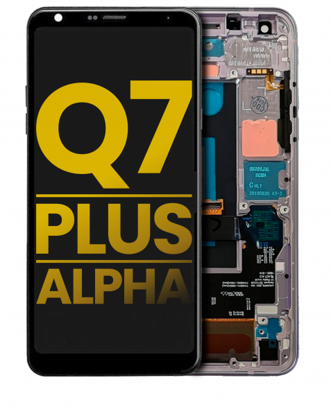 LG Q7 Screen Replacement Silver