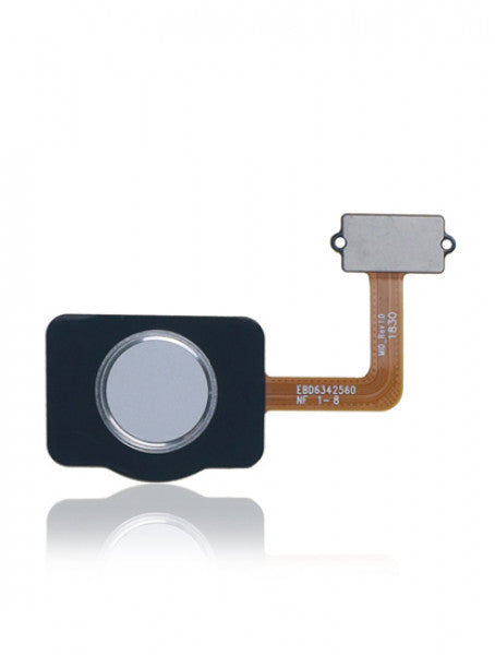 LG Q7 Plus Fingerprint Reader Flex Replacement Silver