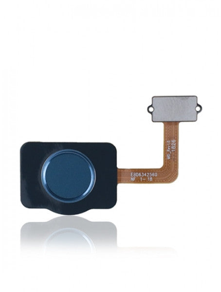 LG Q7 Fingerprint Reader Flex Replacement Moroccan Blue