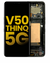 LG V50 ThinQ 5G Screen Replacement Aurora Black US Version 