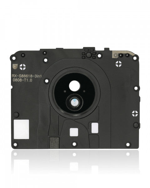 Motorola Moto G7 Power (XT1955 / 2019) Back Camera Lens With Bracket Replacement Ceramic Black