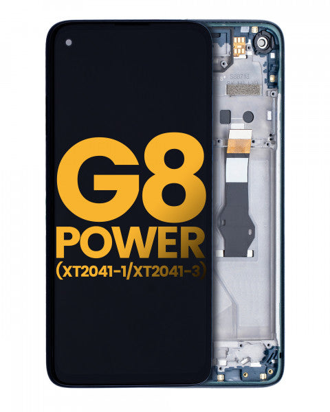 Motorola Moto G8 Power (XT2041-1 / 2020) Screen Replacement Capri Blue