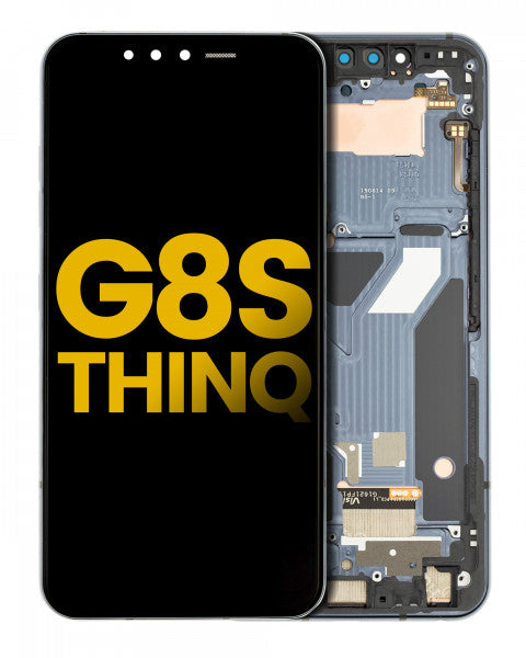 LG G8S ThinQ Screen Replacement Mirror Black