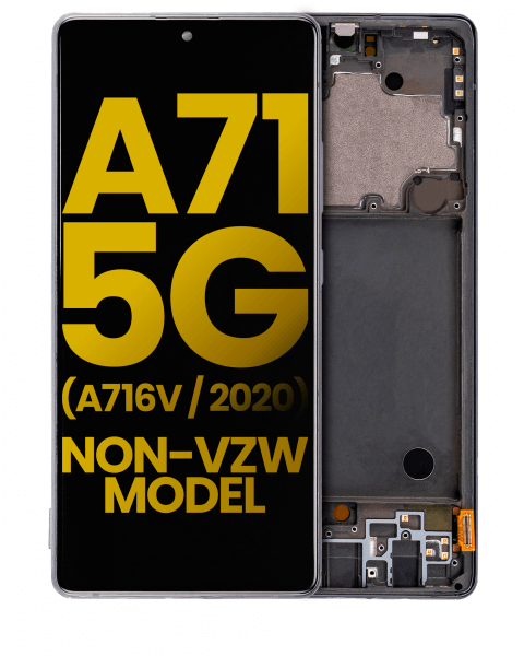Samsung Galaxy A71 5g (A716/2020) Screen With Frame Replacement
