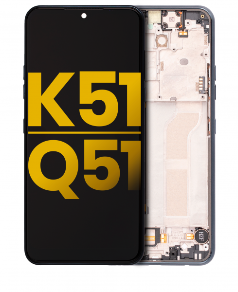 LG K51 Screen Replacement Black