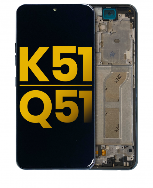 LG Q51 Screen Replacement Midnight Green