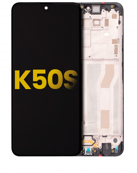 LG K50S Screen Replacement Black