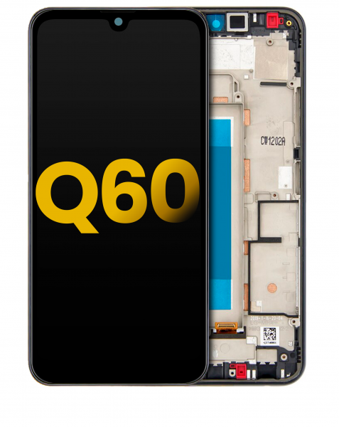 LG Q60 Screen Replacement Aurora Black