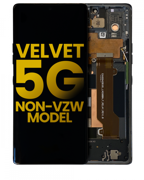 LG Velvet 5G Screen Replacement Gray Verizon
