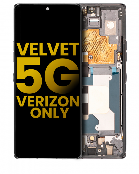 LG Velvet 5G Screen Replacement Gray Verizon