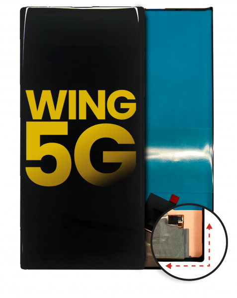 LG Wing 5G Screen (Main Screen Without Frame) Replacement