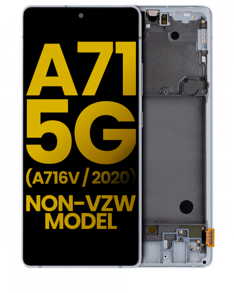 Samsung Galaxy A71 5g (A716/2020) Screen With Frame Replacement