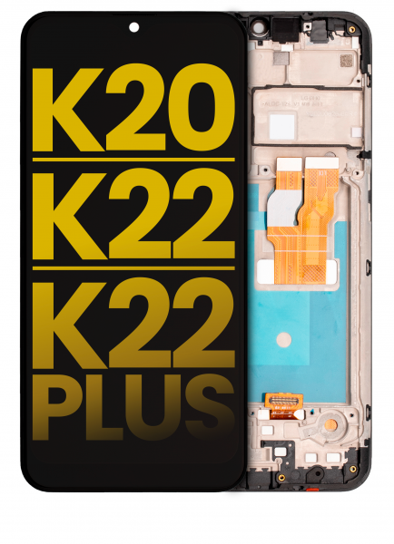 LG K22 Plus Screen Replacement Black