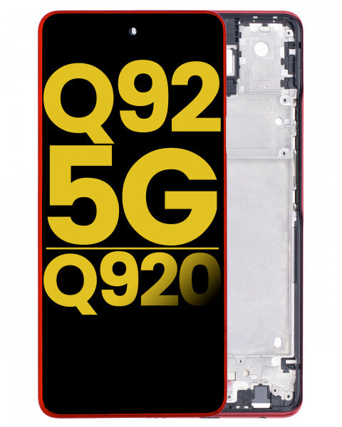 LG Q92 5G Screen Replacement Red