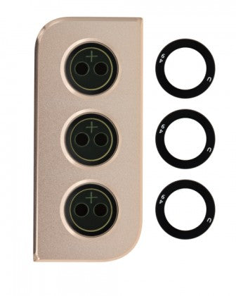 Samsung Galaxy S21 Back Camera Lens With Cover Bezel Ring Replacement Gold