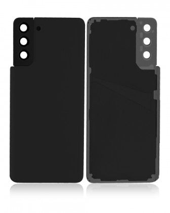 Samsung S21 Plus Back Cover Glass With Camera Lens Replacement Black