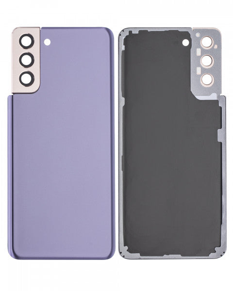 Samsung S21 Plus Back Cover Glass With Camera Lens Replacement  Phantom Violet