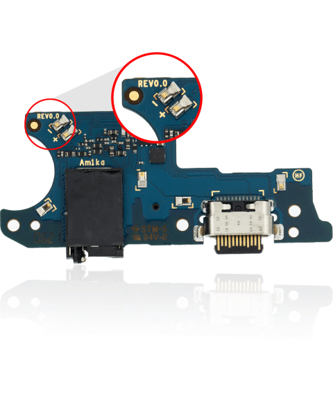 Samsung Galaxy A03s (A037 2021) Charging Port Board With Headphone Jack Replacement