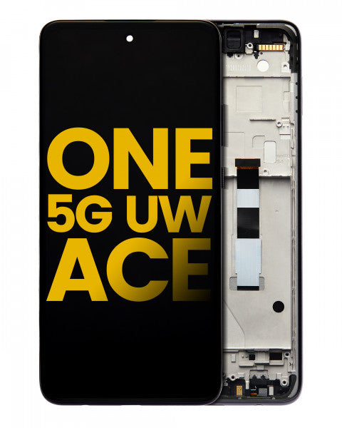 Motorola Moto One 5G Ace Screen Replacement Volcanic Gray