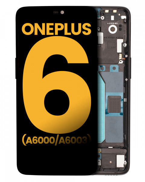 OnePlus 6 Screen Replacement Mirror Black