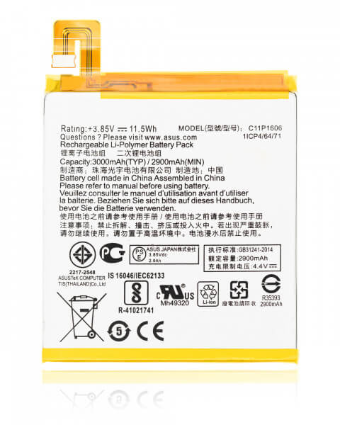 Asus ZenFone 2 5.5&quot; (ZE551ML) Battery Replacement