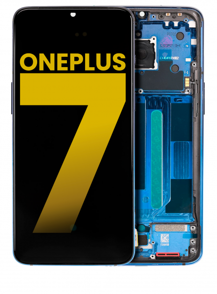 OnePlus 7 Screen Replacement Mirror Blue