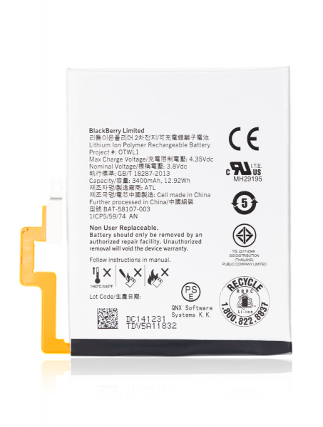 BlackBerry Q30 or Passport Battery Replacement