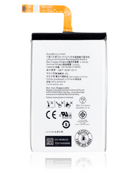 BlackBerry Q20 or Classic Battery Replacement