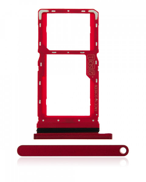 Motorola Moto G8 Play (XT2015 / 2019) Sim Tray Magenta Red