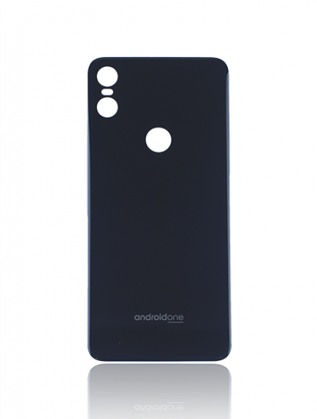Motorola Moto One (XT1941 / 2018) Back Cover Replacement Black
